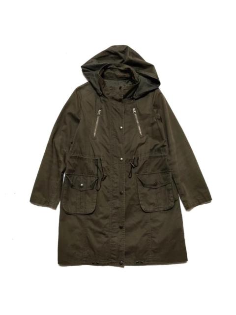 Other Designers Japanese Brand - Vintage Made in Japan Light Jacket Coat Parka Green Army