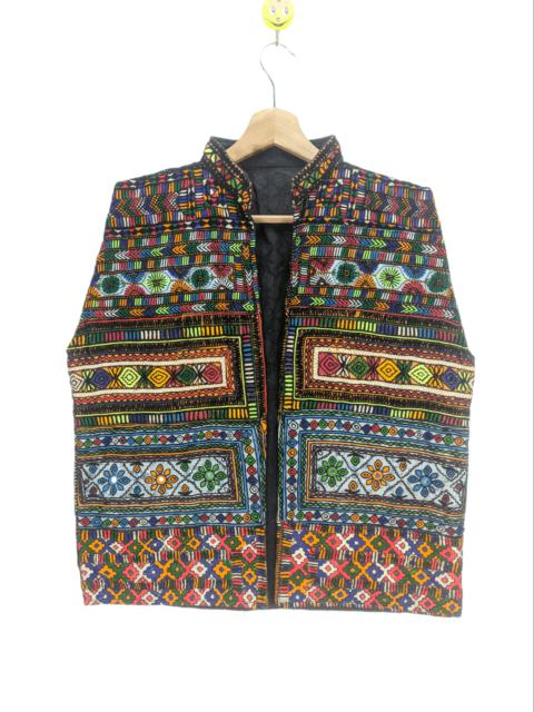 Other Designers Steals🔥Vintage Vest Embroidered Multicolor