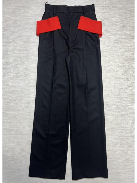 Givenchy Givenchy - Riccardo Tisci - F/W ‘14 - Wool Wide Leg Trousers