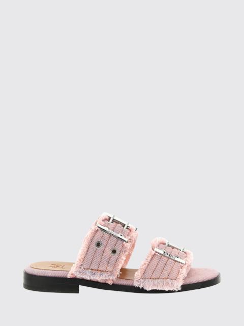 GANNI Flat sandal woman Ganni