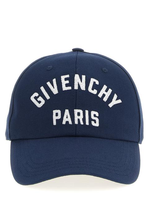 Givenchy Logo Embroidery Cap Hats Blue
