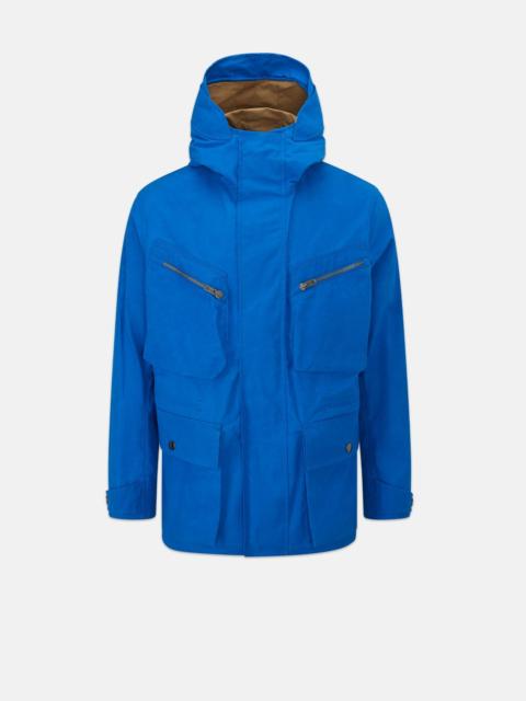 GLOVERALL Men's Greenwell Anorak Jacket Royal Blue