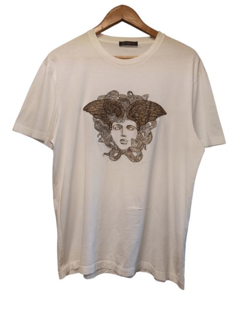 VERSACE Versace embroidered sequins Medusa shirt
