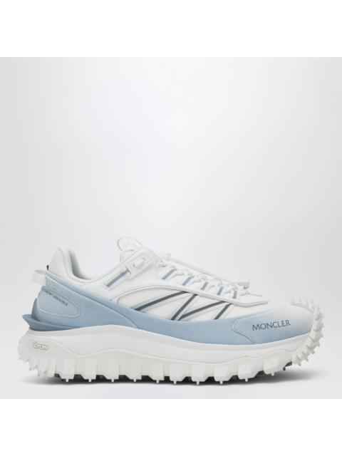 Moncler Moncler Trailgrip Sneakers White/Light Blue With Vibramâ® Megagrip Sole Men