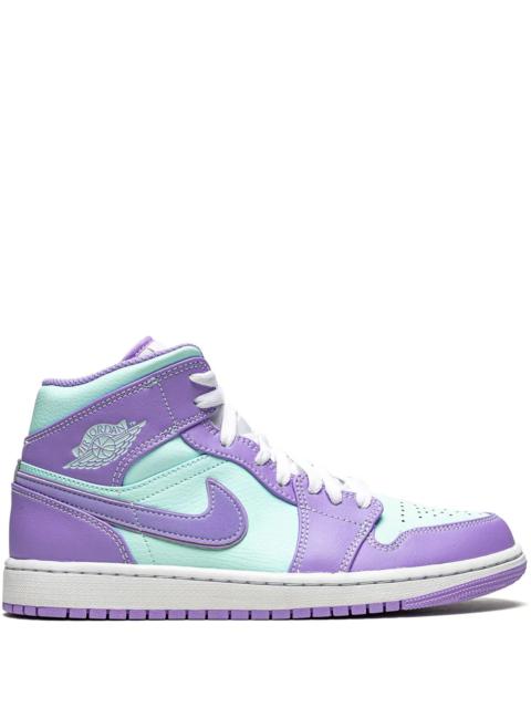 Air Jordan 1 Mid "Purple Pulse/Glacier Blue" sneakers