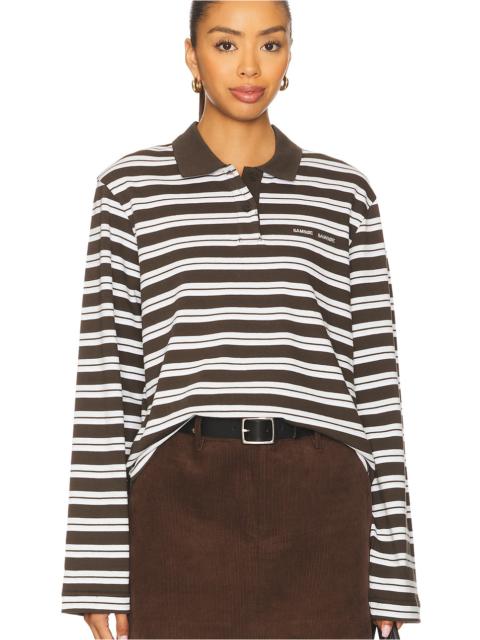 SAMSØE SAMSØE Sadover Longsleeve Polo Top