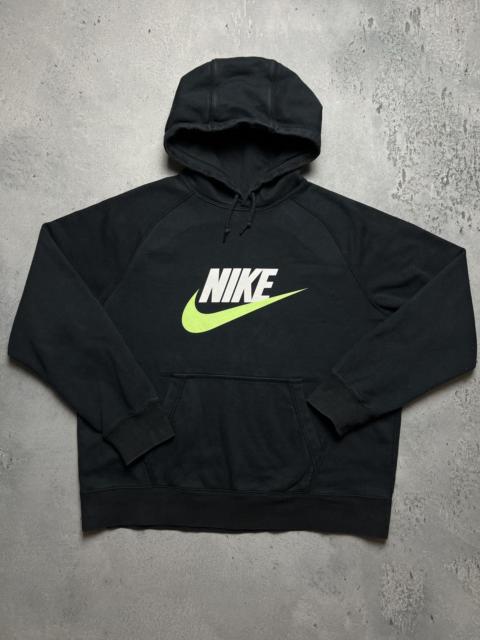 Nike Nike boxy fit vintage hoodie center swoosh logo spellout y2k