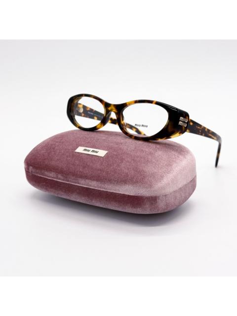 Miu Miu New Miu Miu MU03ZV 14L1O1 Havana Brown Women Eyeglasses VMU