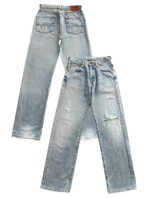 Other Designers Vintage Edwin 505 Selvedge Distressed Denim Jeans 29x32
