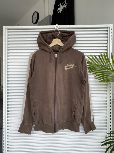 Nike Vintage Nike Swoosh Brown Travis Flacko Scott Hoodies