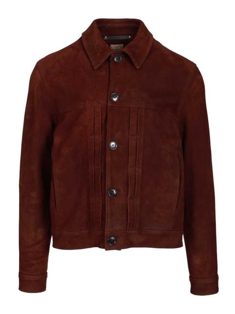 Paul Smith Paul Smith Men Pleated Trucker Jacket