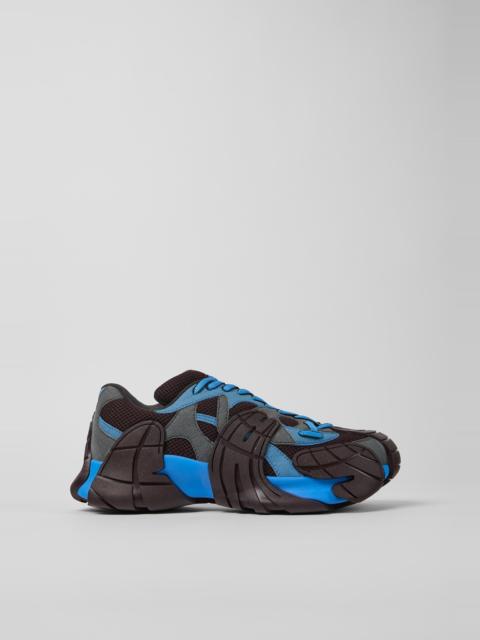 CAMPERLAB Blue and Gray Textile Sneakers