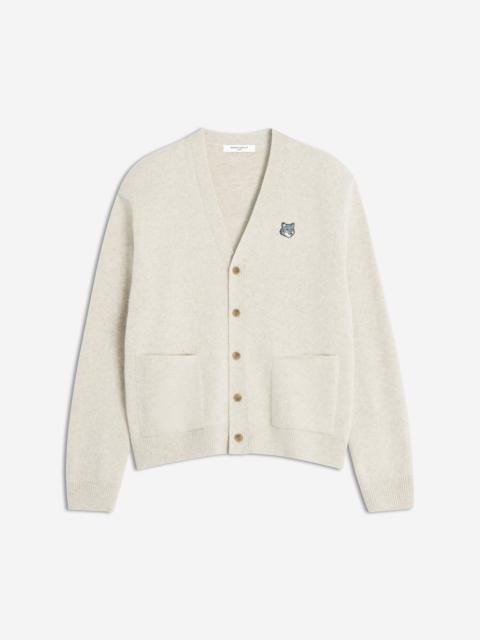 Maison Kitsuné FOX HEAD MILANO LAMBSWOOL CARDIGAN