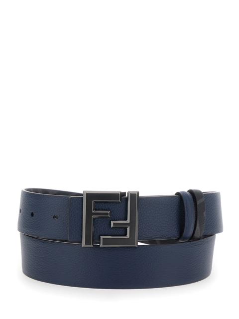 FENDI Fendi Men Reversibile Ff Grigio