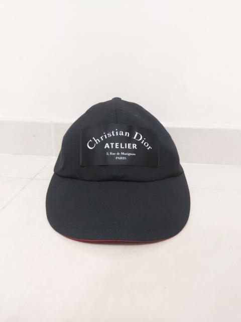 Dior Christian Atelier Patch Wool Cap