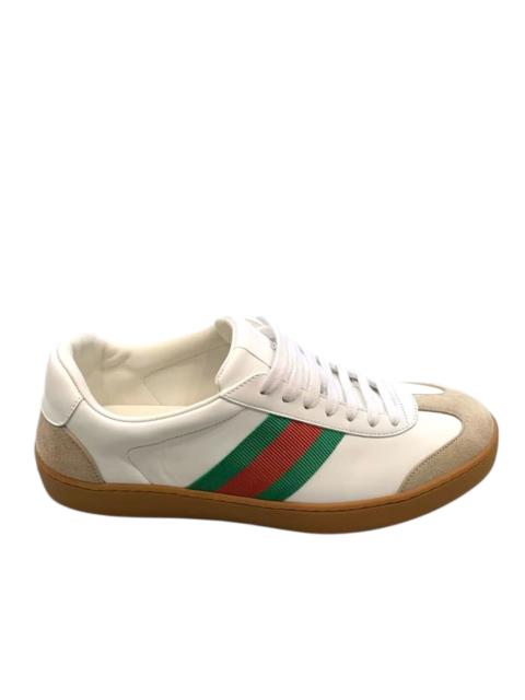 GUCCI Gucci Web Leather Sneakers
