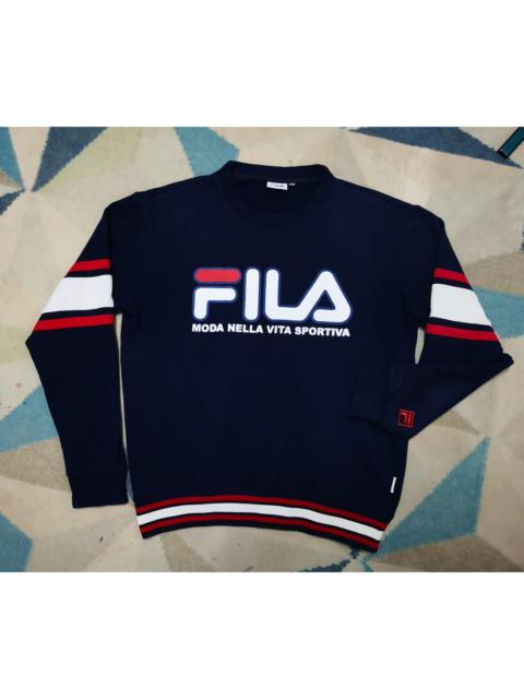 Other Designers Fila - FILA Undici Moda Nella Vita Sportiva Big Logo Jumper