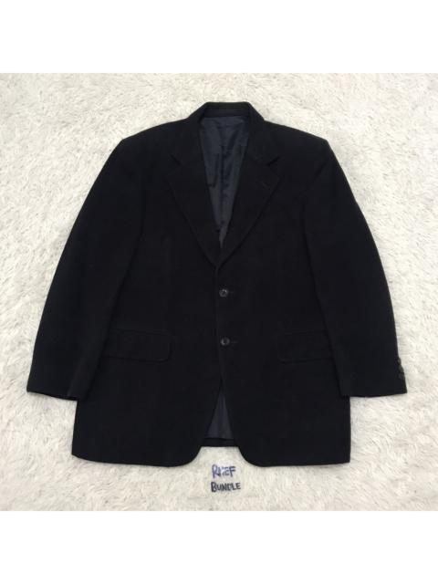 Burberry Burberry wool & angora blezer jacket made in Japan