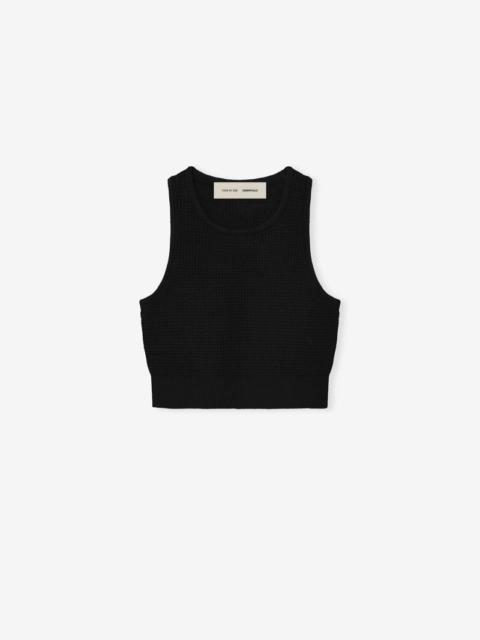 ESSENTIALS Womens Waffle Sport Tank