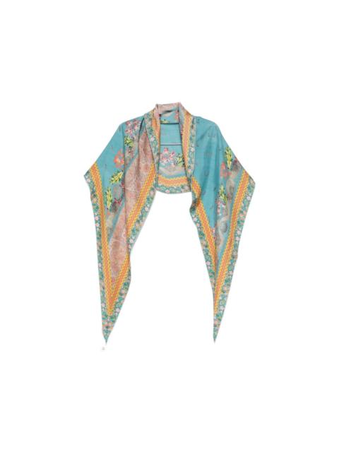 Pierre-Louis Mascia Printed Silk Scarf