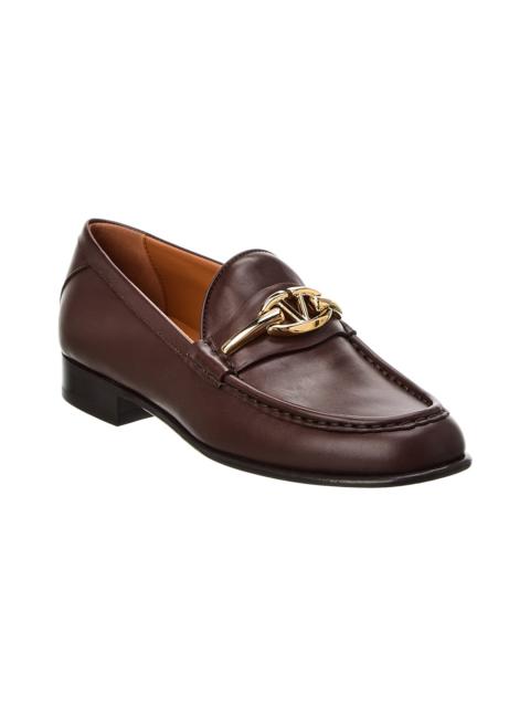 Valentino Valentino VLogo Leather Loafer