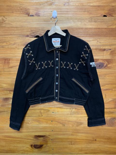 Other Designers Vintage - Vintage Mag 9 Western Crop Snap Button Jacket