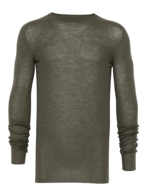 Rick Owens Rick Owens Men Ribbed Wool Sweater