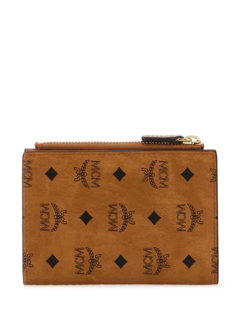 MCM Mcm Women Printed Canvas Wallet