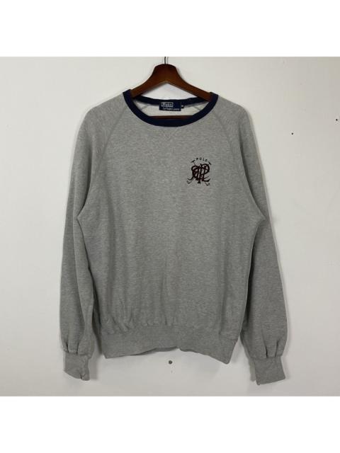 Other Designers Polo Ralph Lauren - Vintage Polo Embroidery Small Logo Sweatshirt