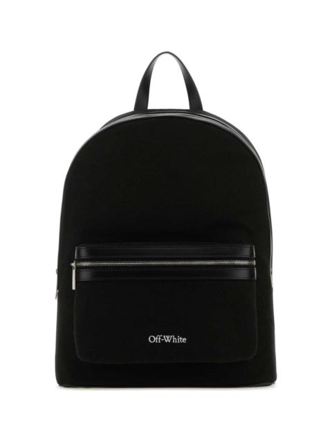 Logo Embroidered Zipped Backpack
