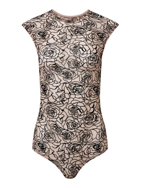 Paris Georgia Floral Printed Backless Top multi