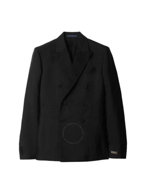Burberry Burberry Double-Breasted Wool-Blend Blazer