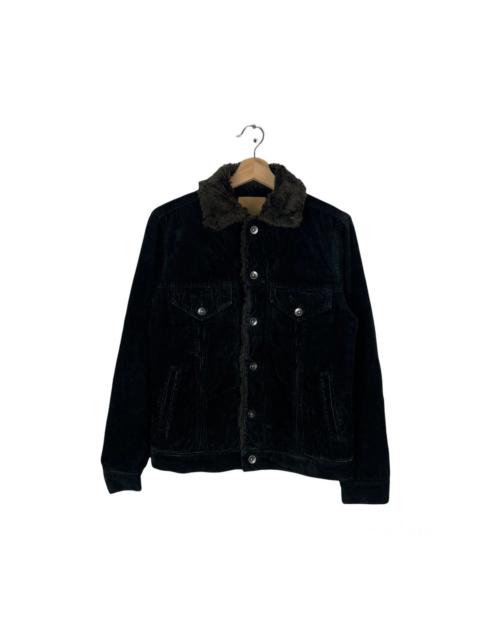 Other Designers Japanese Brand - VINTAGE UNIQLO CORDUROY MINK FUR JACKET