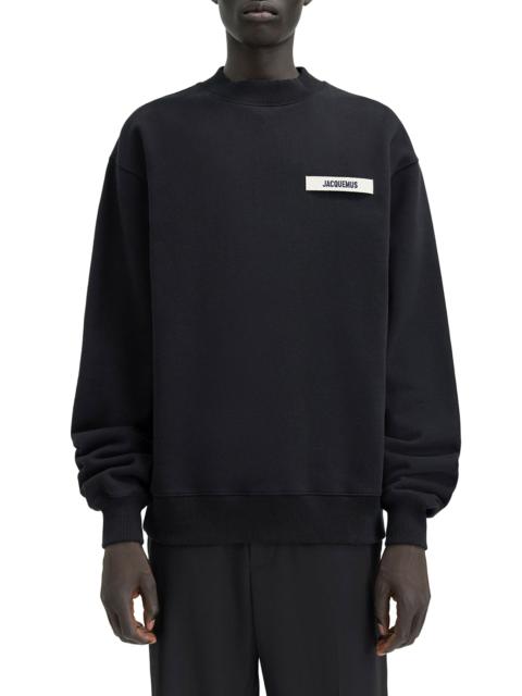 JACQUEMUS LE SWEATSHIRT GROS GRAIN