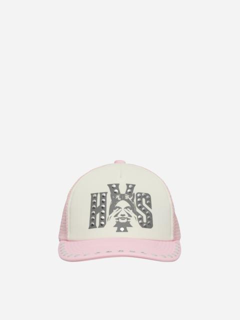 Hysteric Glamour See No Evil Trucker Hat Pink