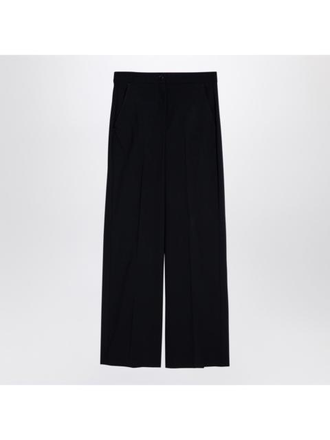 Other Designers Department 5 Navy Blue Wool-Blend Trousers Women