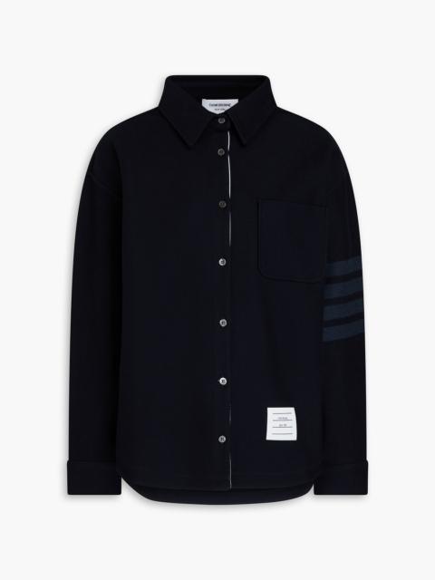 Thom Browne Striped cotton-twill shirt