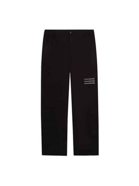 Li-Ning Li-Ning Counterflow Triple Logo Straight Pants 'Black' AKXSC21-1