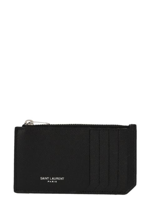 SAINT LAURENT 'Fragments' card holder