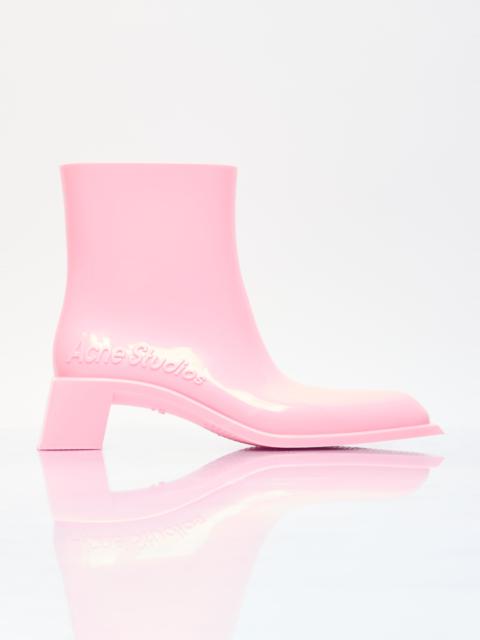 Acne Studios Rubber Ankle Boots