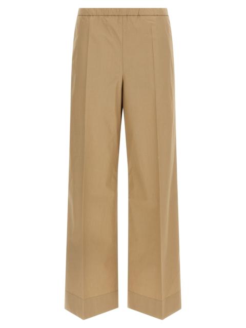 Moncler Moncler Women Grosgrain Logo Patch Pants