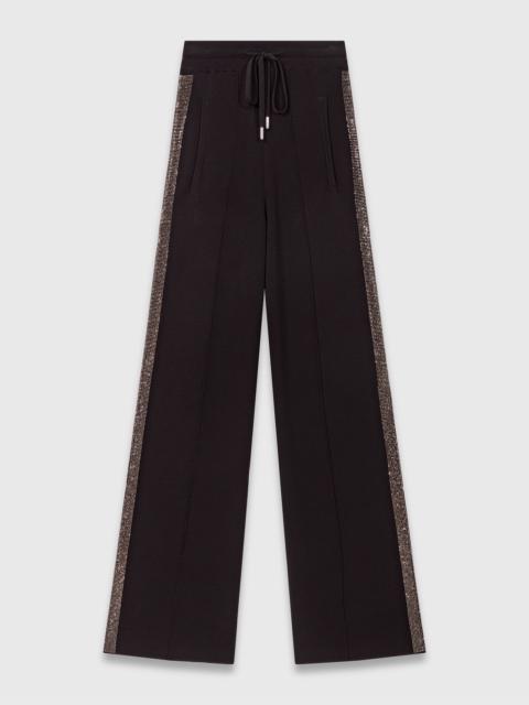 maje Trousers with rhinestone band