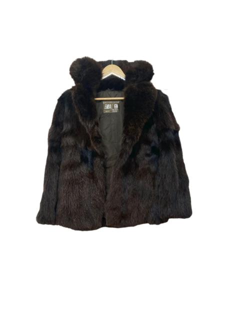 🔥Vintage Emba Rare Real Mink Fur Coat Made Japan