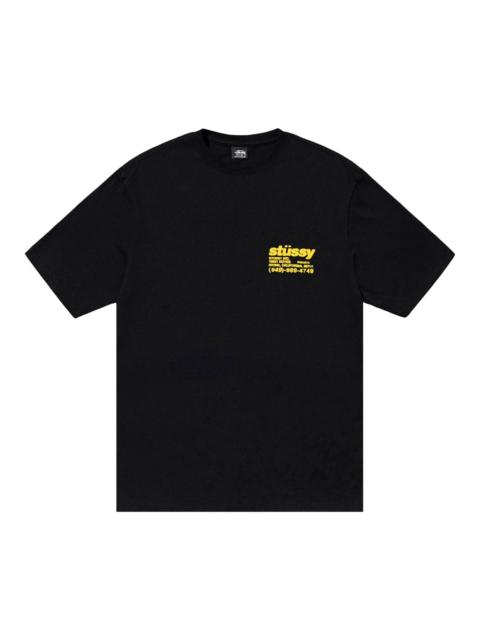 Stüssy Stussy Pigment Dyed DNA Tee 'Black'