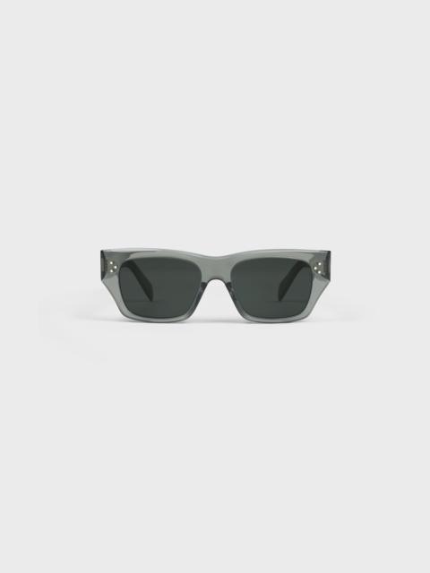 CELINE Black Frame 55 sunglasses in Acetate