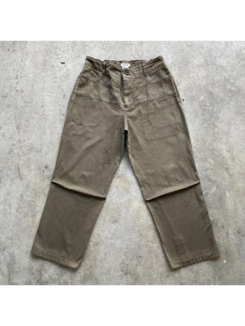 Other Designers Vintage Plantation X Issey Miyake Spring Waist Trousers Pant