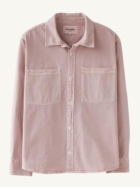 Corridor GARMENT DYE TWILL LS - PINK