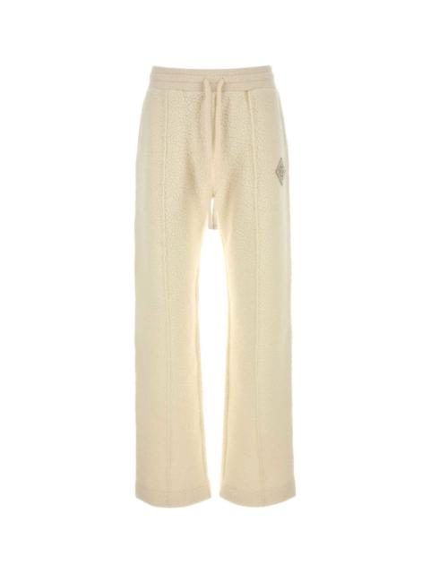 CASABLANCA Ivory Teddy Joggers