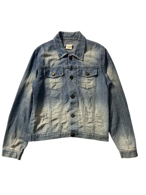 Dsquared distressed denim jacket