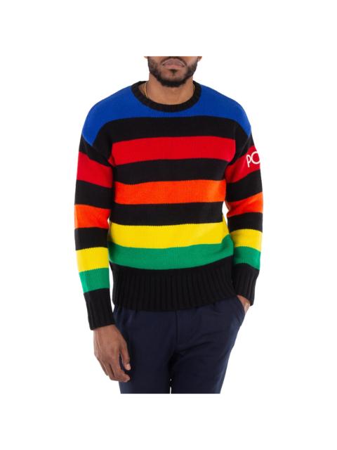 Other Designers Polo Ralph Lauren Wool-Blend Logo Striped Sweater